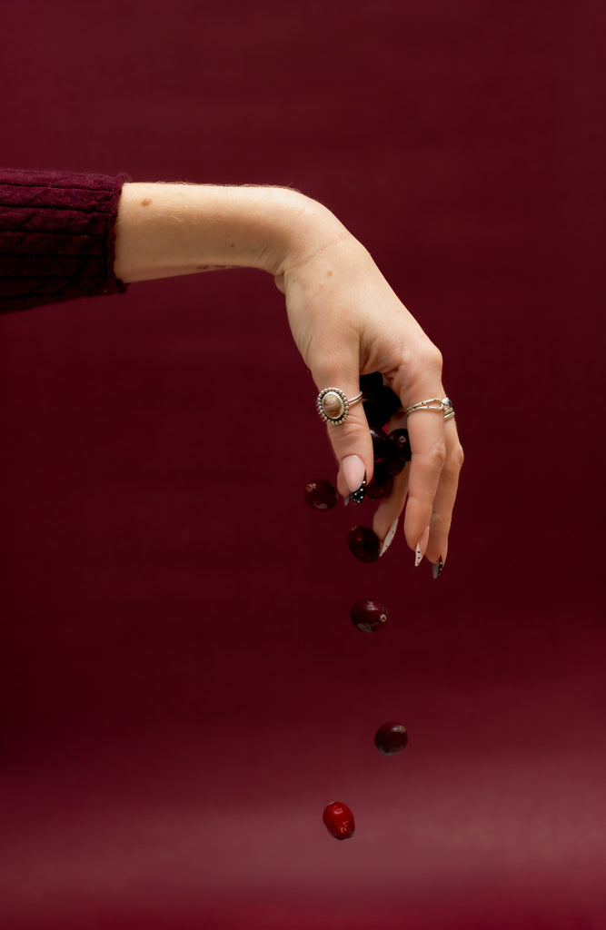 Candlelight Glow Jasper Ring