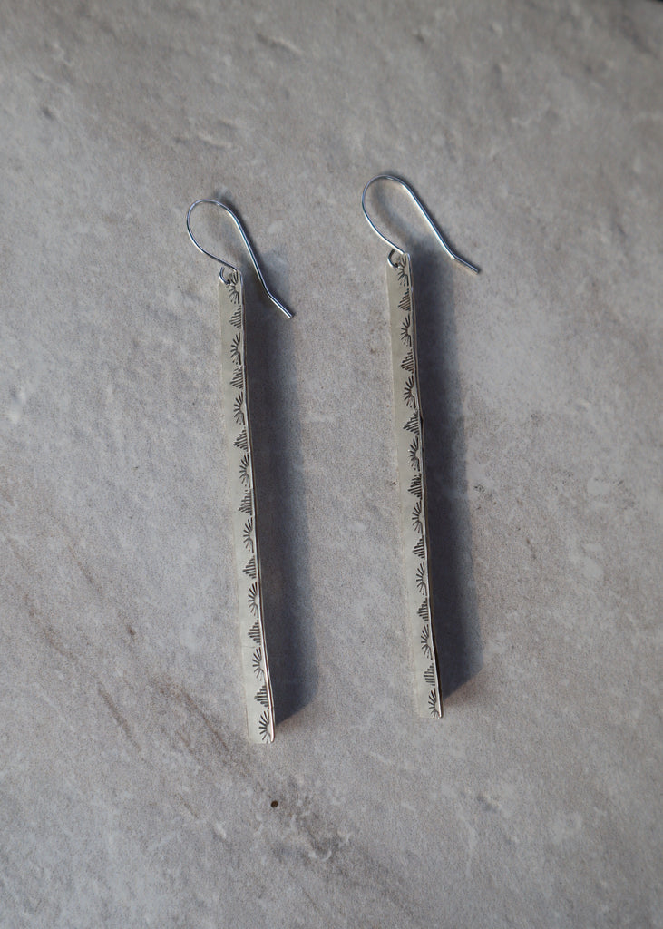 Saddle Stamped Earrings