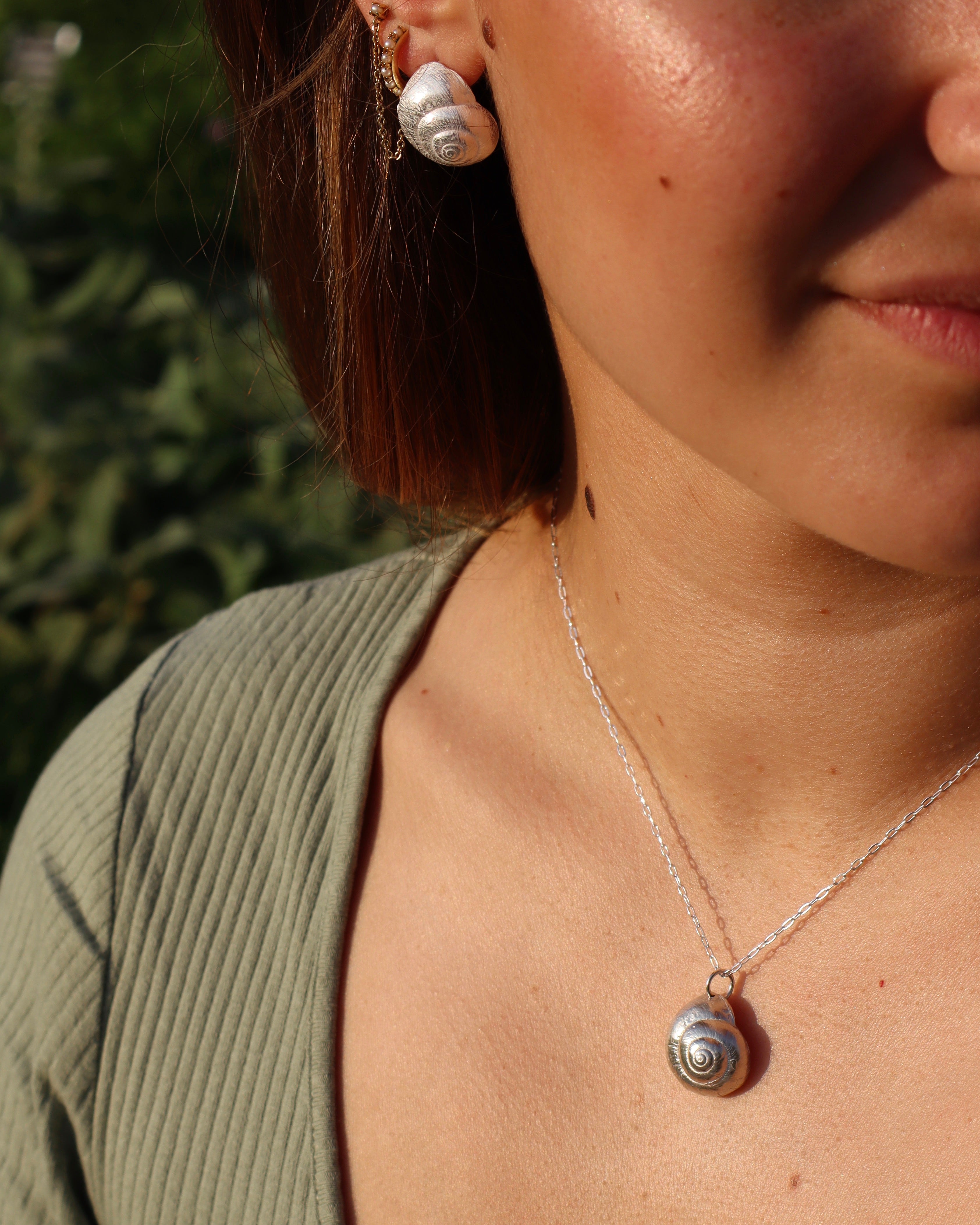 Snail Necklaces | Homegrown Jewelry VT