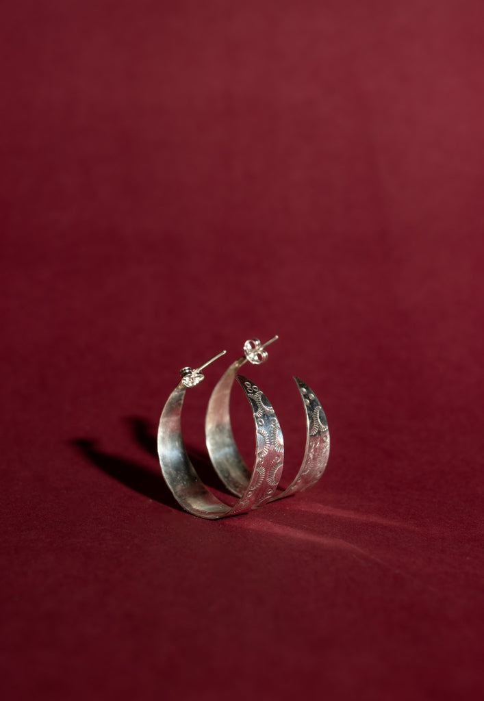 Branded Stamped Hoops